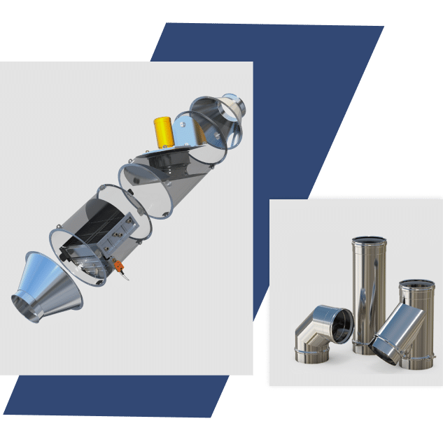 Boiler Chimney and Flue System - Al Fardan Trading
